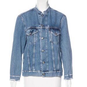 Acne Studios Who ind Fray Men’s Denim Jacket